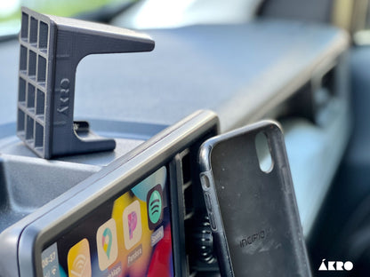 Ford Maverick Cubby Phone Mounting Insert | ASA High Temp Plastic
